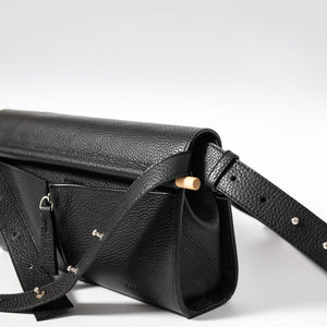 Mara Bag in Black Leather