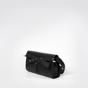 Mara Bag in Black Leather