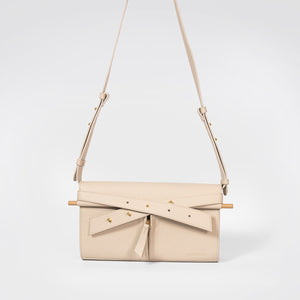 Mara Bag in Off White Leather