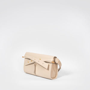 Mara Bag in Off White Leather