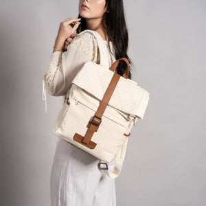 Cassis Backpack Brown Accent